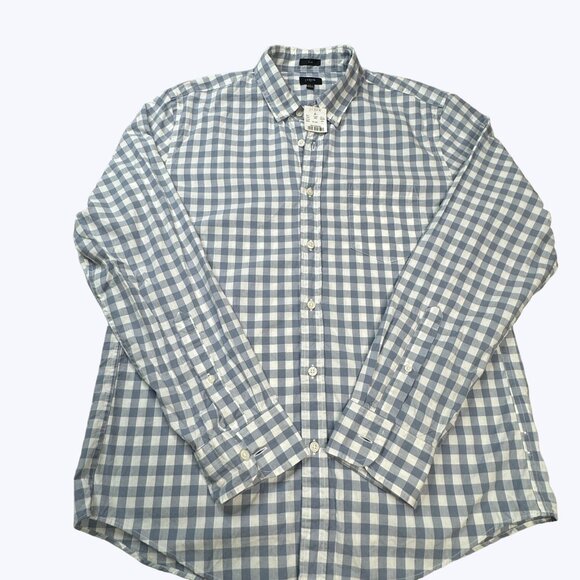 J. Crew BRAND NEW Men's Long Sleeve Button Front Size Large - Picture 4 of 10